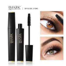 IMAGIC Neue wasserfeste Curling-Mascara, schwarz, konzentrierte Wimpernkosmetik, verlängerte Curling-Wimpern, dick und schnell trocknend
