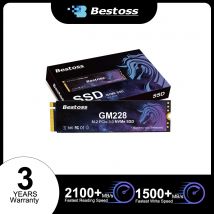 Bestoss PCIe 3.0 NVMe M.2 2280 SSD 512 GB 1 TB 2 TB Unità a stato solido per computer da gioco ad alte prestazioni per PC desktop e laptop
