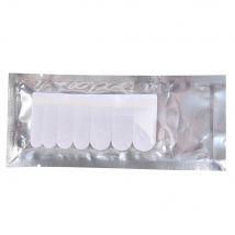 Adesivi adesivi per unghie Avvolgimento per unghie in seta Toppe per unghie in fibra di vetro a forma di dito Rafforzare gli adesivi protettivi per unghie Strumento per unghie in gel UV