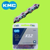 Cadena de bicicleta X10 X11 X12 Aurora Color 10S 11S 12S, cadena de bicicleta de montaña y carretera, piezas de ciclismo para piezas de bicicleta Shimano Sram
