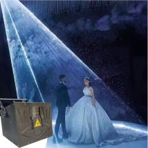 Butoy Professionelle 10W RGB Strahl Laser Licht DMX512 Steuerung 3D Scanner Hochzeit Bühne Laser Beleuchtung für DJ Disco Bar zeigen Lichter