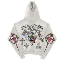 Harajuku Hip Hop Retro Grafik druck übergroßen Hoodie für Männer Gothic Muster Druck y2k Kleidung Sweatshirt Paar Pullover Top