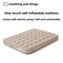 Matratze mit automatischer Aufpumfung, Campingmatte, tragbare Outdoor-Matratze, doppelte Queen-Size-Indoor-Luftmatratze, Glamping-Matte aus PVC