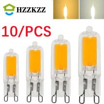 HZZKZZ Super Bright G9  LED Light Bulb 7W 9W 12W15W 220V Glass Lamp  Constant Power Light LED Lighting G9 COB Bulbs