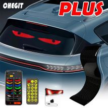 Dämon Augen Auto LED Logo APP LED Matrix Pixel Panel Nachtlicht DIY Programmierbare Flexible LED Display für Auto Lkw Zubehör