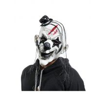 Men's Scary Clown - Full Head Covered Monster Jester Costume