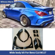 For W117 C117 CLA250 CLA260 CLA45 Wide Car Body Kit Car Wheel Eyebrows For Benz CLA W117 14-15 Car modification