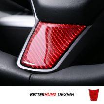 Für Tesla Modell 3 2019-2022 Modell Y Carbon Faser Lenkrad Trim Patch Anti-Scratch Aufkleber Auto innen Tuning Zubehör