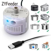 1pc Water Pump For Pet Fountain water dispenser brushless water pump 5V DC Ultra-Quiet USB(No Plug Fountain Only Water Pump ）