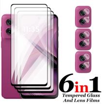 Per Motorola Moto G55 5G Vetro Per Moto G75 G35 G15 G05 G55 5G Vetro Temperato 2.5D Copertura Completa Colla Protezione Dello Schermo Per G55 Pellicola