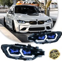 TYPY Luci per auto per B-MW Serie 3 2015-2018 F30 Faro LED Proiettore Lampada frontale Luce di marcia diurna Accessori automobilistici