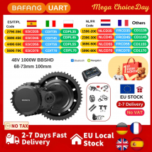 BAFANG 1000W 48V BBSHD Mid Drive Kit motore per bicicletta elettrica BBS03 68mm 100mm Ebike Mid Drive Kit di conversione motore motore