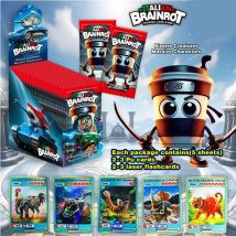 150 Stück Sammelkarten Italienische Brainrot-Karten Tung Tung Sahur Tralalero Tralala Klassisches Spielzeug für Jungen Mädchen Geburtstagsgeschenk