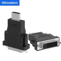 HDMI-zu-DVI-Kabeladapter 4K Bidirektionaler HDMI-zu-DVI- oder DVI-zu-HDMI-Adapterkonverter für PC Laptop HDTV-Monitor