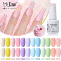 Arte Clavo Gel Nagellack Nagelzubehör für Profis Nail Art Semi Permanent Gel Nagellack Top Base Coat Nägel Accesorios