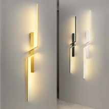 Nowoczesna lampa ścienna LED do salonu TV Sofa Lobby Tło Sypialnia Lampki nocne Kinkiet wewnętrzny Dekoracyjna oprawa oświetleniowa