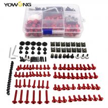 Universal For SUZUKI BUNDIT 250/400 GSXR GSX-R 600 750 1000 K1 K2 K3 K4 K5 K6 K7 K8 K9 K11 Fairing Bolt Kit Fastener Clips Screw