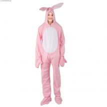 Halloween Cos Tier Overall Nette Rosa Hase Cosplay Kostüme Männer Frauen Kinder Rolle Spielen Kleidung Phantasie Kleid Nachtwäsche Body