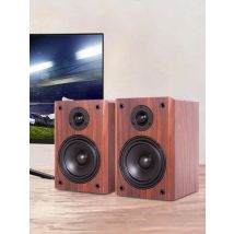 5 inch Passive Speakers 50W Sound Box 88dB Sensitivity Bookshelf Speaker 4-8ohm Monitor Audio XLR Input For Desktop Home Theater