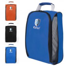 Caiton Golf-Schuhtasche – wasserabweisend, leicht, langlebig, mit Reißverschlüssen, kompakt, perfekt für Golfschuhe, reisefreundliches Geschenk