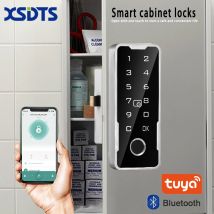 Smart Schublade Schrank Unsichtbare Sperre Tuya APP Fingerprint Ic Karte Entsperren Schrank Möbel Elektronische Keyless Sensor Lock