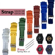 Silikonarmband für GA110 GA100 GD100 GD110 Armband Ga110 Bnb Ga-100 Ga300 Dw5600 6900 Langlebige Gürteluhr Correa