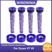 Pre Filter Post Filter Kit Attachment for Dyson V7 V8 Cordless Vacuum Cleaner Filter Spare Parts Replacement Accessories Parts