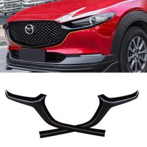For 2020-2024 Mazda CX-30 Car Grille Trim Strip FRONT Bumper Full Star RACING Grills Cover Trim Car Styling ACCESSORIES