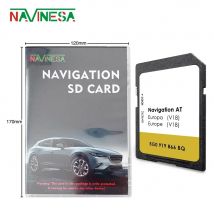 AT V18 Discover Media Navigazione MIB1 per Golf tutte le varianti 2013 2015 Mappa UK GB Europa Irlanda Scheda SD Sat Nav Consegna con un giorno