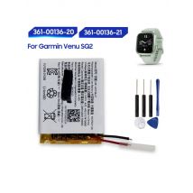 High Quality Replacement Battery For Garmin Venu SQ2 361-00136-20 361-00136-21 Rechargeable Batteries 205mAh