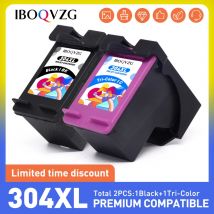 Cartuccia d'inchiostro IBOQVZG 304XL per HP304 per stampante HP 304 XL Deskjet ENVY Officejet 2620 2630 2632 3730 5020 5032