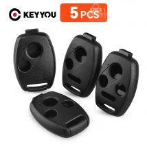 Keyyou 5x2/Tasten keine Klinge Remote Key Shell Fob Fall für Honda Fit Crv Civic Einblick Ridge line HRV Jazz Accord Jazz