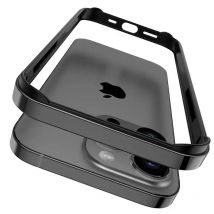 Aluminiumrahmen-Metallstoßstangen-Hartschale für iPhone 17 Air 16 15 14 13 12 11 Pro Max Plus 16E 16Pro IPones Weiche innere Handyhülle
