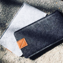 per custodie protettive per iPhone 16, per iPhone 16 Plus Custodia per telefono in feltro di lana ultrasottile fatta a mano per accessori iPhone 16Pro max