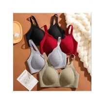 Push-Up-BH für Frauen mit kleinen Brüsten, verstellbar, trägerlos, unsichtbar, zum Heben, Abnehmen, Brustvergrößerer, Anti-Durchhängen, gepolsterte Unterwäsche