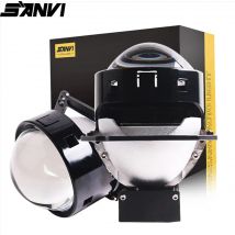 SANVI F50 Obiektyw projektora bi LED 3-calowy do reflektorów projektorowych Hella G5 3R Automatyczna lampa H1 H4 H7 9005 9006 9012 Retrofit światła samochodowego