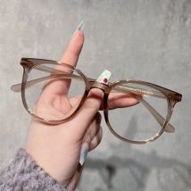 1Pc Unisex New Ultra-Light Portable Retro Round Frame Versatile Simple Comfortable Holiday Gift Black Friday Daily Home Commutin