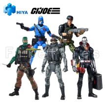 1/18 HIYA Action Figure Exquisite Mini Series G.I.JOE Commander Destro Flint Beach Head Firefly Anime Collection Model Toy