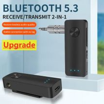 VIKEFON Bluetooth Audio Receiver Transmitter Stereo Handsfree Call 3.5mm AUX Jack USB Dongle Wireless Adapter For TV PC Car Kit