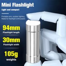 Mini-Taschenlampe, 3,7 V, 26650, wiederaufladbarer Akku, 4500 mAh, Power-Akku, 26650 hochauflösender Lithium-Akku mit Batterieröhre