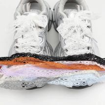 Flache Schnürsenkel Schnürsenkel ausgefallene Schnürsenkel für Frauen 3cm Breite 80cm/100cm/120cm Länge Canvas Sneakers Outdoor Freizeit schuhe Schnürsenkel