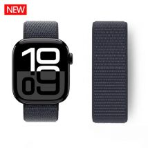 Nylon loop Correa For Apple Watch Band 45mm 44mm 46mm 40mm 49mm 41mm 42mm 38 Bracelet iWatch Series 11 Se 7 8 9 10 ultra3 straps