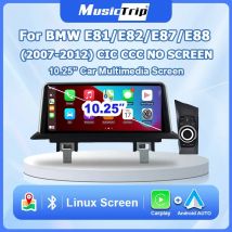 Wireless Carplay Android Auto Display Touch Screen Per BMW Serie 1 E81 E82 E87 E88 2004-2012 Auto PC GPS Lettore Multimediale