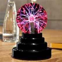 3/4/5/6 pollici magia lampada a sfera al plasma LED atmosfera luce notturna solo vetro sensibile al tocco luce al plasma arredamento camera da letto regali per bambini