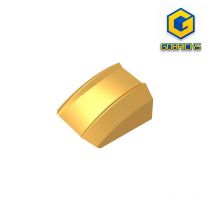 Gobricks GDS-1015 Slope, Curved 2 x 2 Lip compatible  30602 47904 pieces of children's DIY
