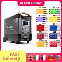 ALLPOWERS R4000 Rozszerzalna Przenośna Stacja Zasilania, Akumulator LiFePO4 3456Wh, Generator Solarny UPS na Przerwy Zasilania, Podróże