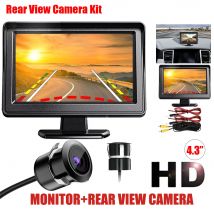 Nachtsicht-Rückfahr-Rückfahr kamera 4.3 "Auto-LCD-Monitor-Kit