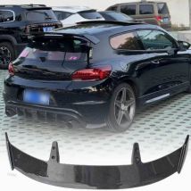 For Volkswagen Scirocco/R carbon surface spoiler ordinary standard GT ABS material car rear trunk roof accessories 2009-2017