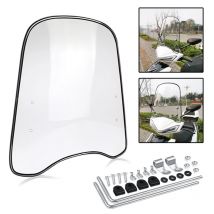 Universal Motorrad klar PC Windschutz scheibe einstellbar für Moto ATV Motorrad Windschutz scheiben Windschutz scheibe