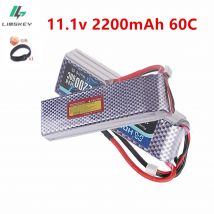 11.1V Lipo 3s Battery 2200mAh 60C 11.1v RC Battery with T Connector XT60 Plug For Plane Drones RC Helicopter Boats